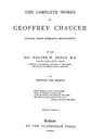 Chaucer's Works, Volume 2 — Boethius and Troilus