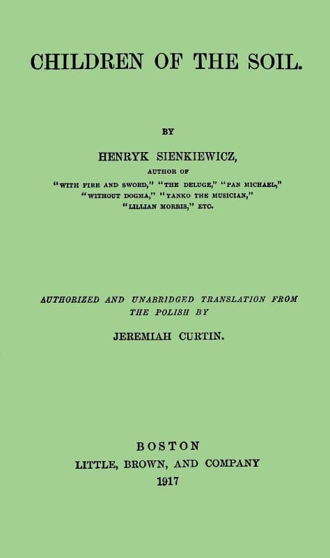 Children of the Soil