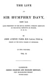 The Life of Sir Humphry Davy, Bart. Ll.d., Volume 2 (of 2)