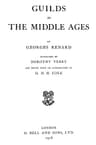 Guilds in the Middle Ages