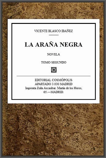 La Araña Negra, T. 2/9