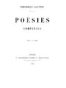 Poésies Complètes - Tome 2