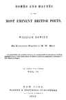 Homes and Haunts of the Most Eminent British Poets, Vol. 2 (of 2)