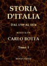 Storia d'Italia dal 1789 al 1814, tomo I