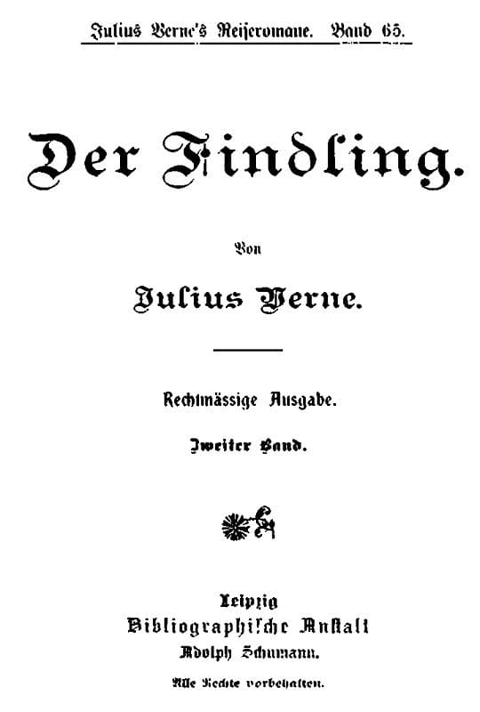 Der Findling. Zweiter Band.