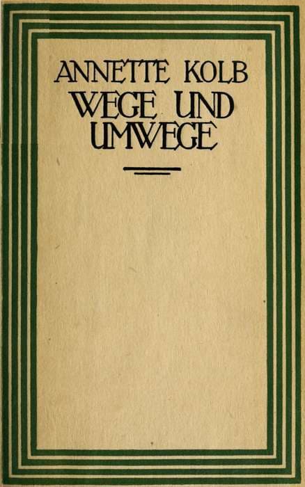 Wege Und Umwege