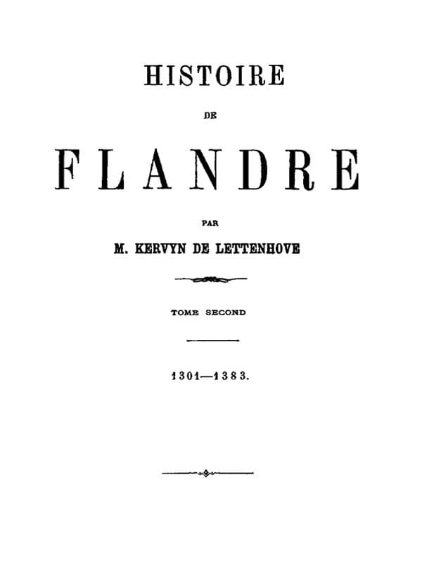 Histoire De Flandre (t. 2/4)
