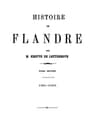 Histoire De Flandre (t. 2/4)