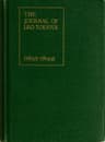 The Journal of Leo Tolstoi (first Volume—1895-1899)