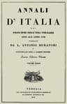 Annali D'italia, Vol. 3dal Principio Dell'era Volgare Sino All'anno 1750