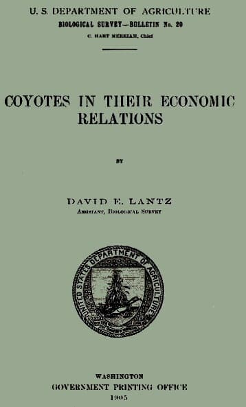 Coyotes in Their Economic Relations