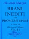 Brani Inediti Dei Promessi Sposi, Vol. 2opere Di Alessando Manzoni Vol. 2 Parte 2