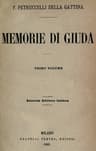 Memorie Di Giuda, Vol. I