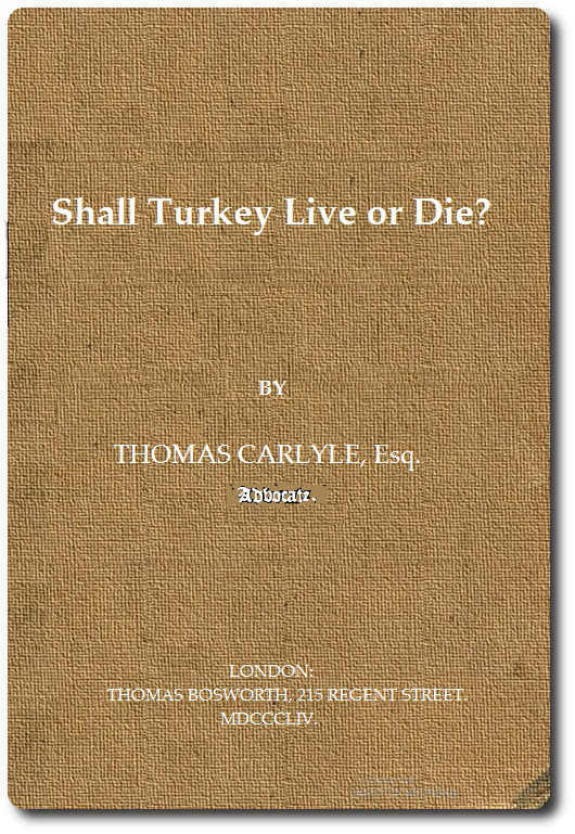 Shall Turkey Live or Die?