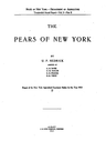 The Pears of New York