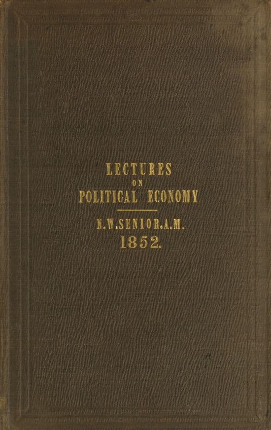 Four Introductory Lectures on Political Economy