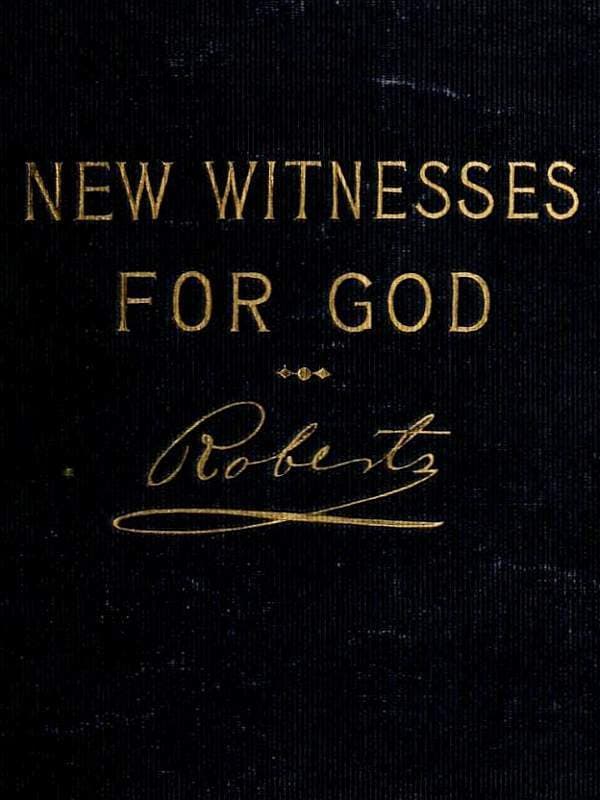 New Witnesses for God (volume 2 of 3)