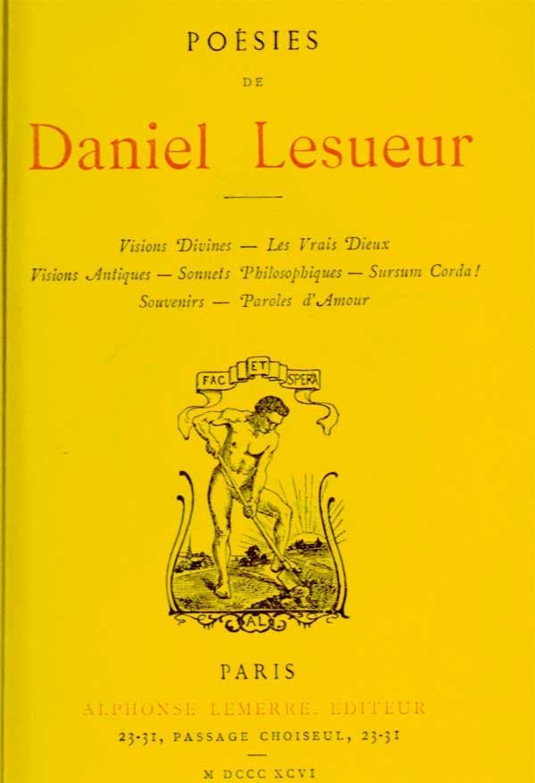 Poésies De Daniel Lesueur