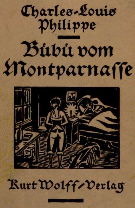 Bübü Vom Montparnasseein Roman Mit Zwanzig Holzschnitten Von Frans Masereel