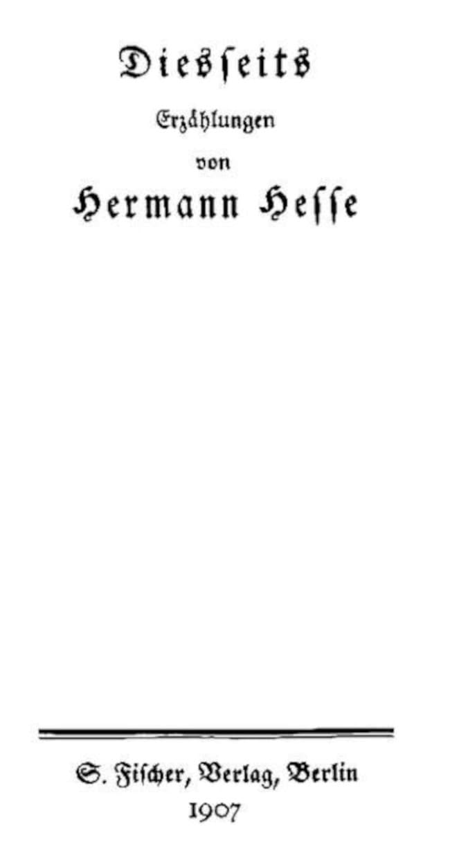 Diesseits: Erzählungen