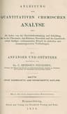 Anleitung Zur Quantitativen Chemischen Analyse