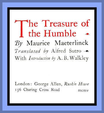 The Treasure of the Humble