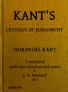 Kant's Critique of Judgement