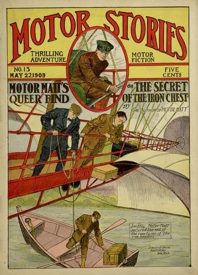 Motor Matt's Queer Find; Or, The Secret of the Iron Chest