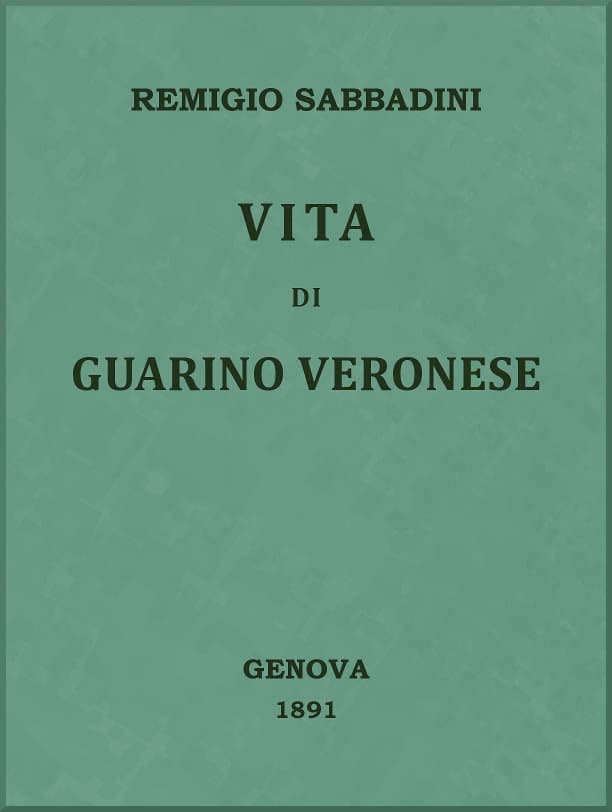 Vita Di Guarino Veronese