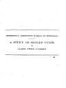 A Study of Siouan Cultseleventh Annual Report of the Bureau of Ethnology to the Secretary of the Smithsonian Institution, 1889-1890, Government Printing Office, Washington, 1861, Pages 351-544