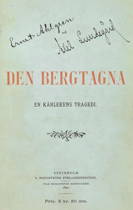 Den Bergtagna: En Kärlekens Tragedi