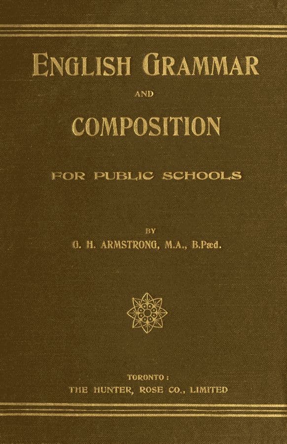English Grammar and Composition for Public Schools