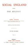 Social England Under the Regency, Vol. 2 (of 2)