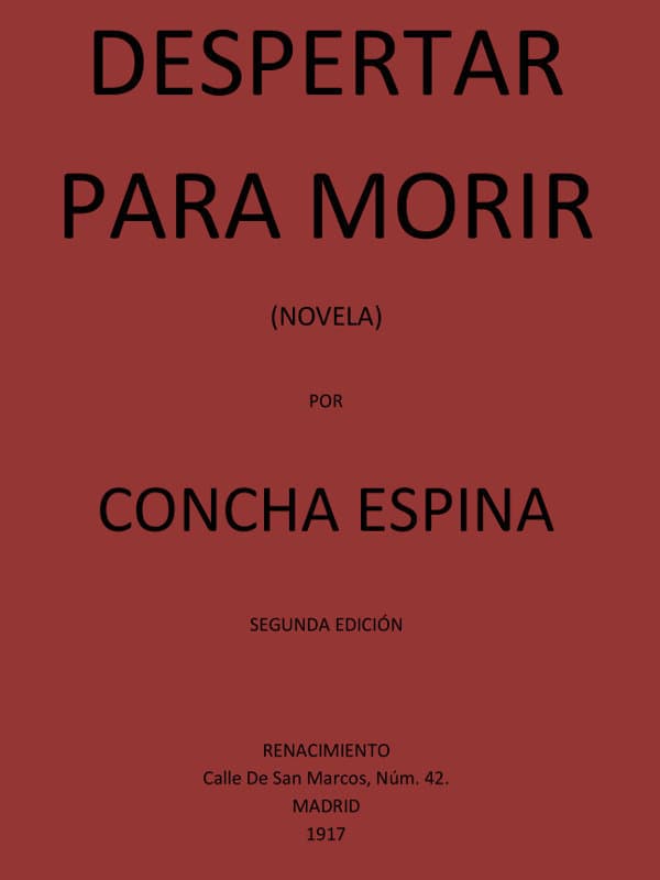 Despertar Para Morir (novela)