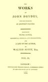 The Works of John Dryden, Now First Collected in Eighteen Volumes. Volume 09
