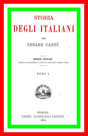 Storia Degli Italiani, Vol. 01 (di 15)