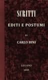 Scritti Editi E Postumi