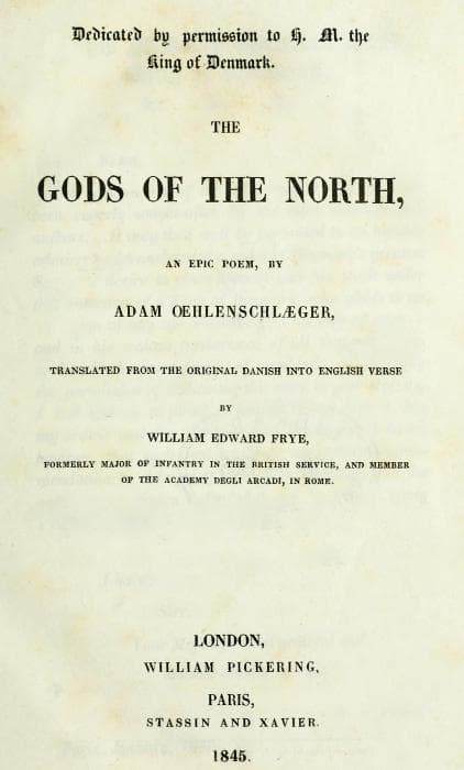 The Gods of the North: An Epic Poem