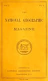 The National Geographic Magazine, Vol. I., No. 1, October, 1888