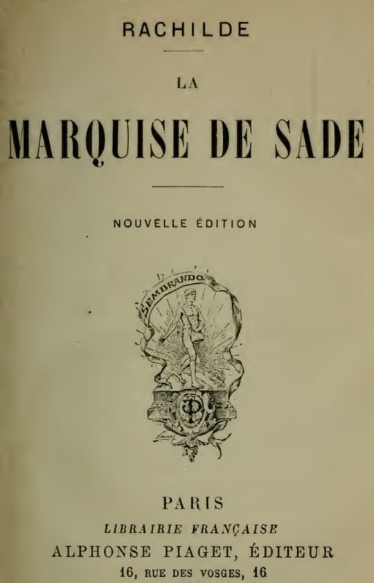 La Marquise De Sade