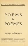 Poems & Poèmes; Autres Alliances