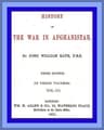 History of the War in Afghanistan, Vol. 3 (of 3)third Edition