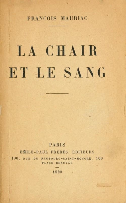 La Chair Et Le Sang