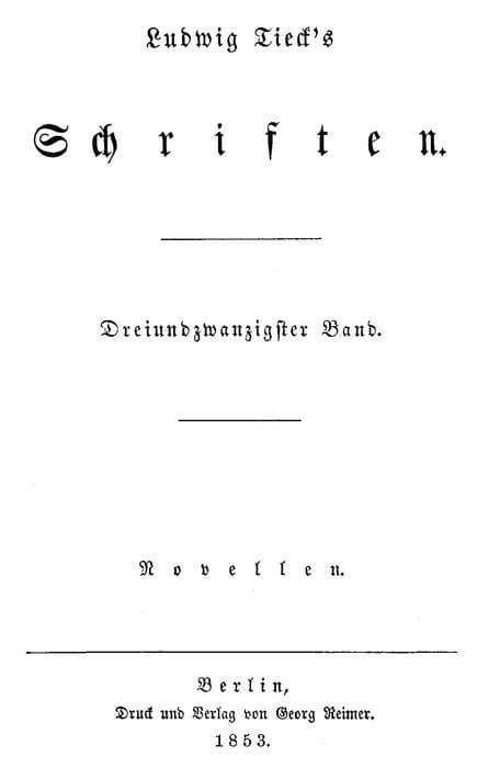 Schriften 23: Novellen 7