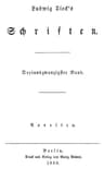 Schriften 23: Novellen 7