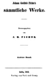 Sämmtliche Werke 8: Vermischte Schriften Und Aufsätzenicolai's Leben Und Sonderbare Meinungen / Deducirter Plan Einer Zu Berlin Zu Errichtenden Höheren Lehranstalt / Beweis Der Unrechtmässigkeit Des Büchernachdrucks Und Andere Aufsätze / Recensionen / Poesien Und Metrische Uebersetzungen