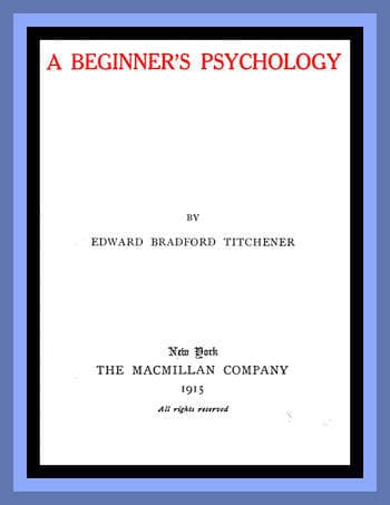 A Beginner's Psychology