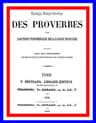 Dictionnaire Étymologique, Historique Et Anecdotique Des Proverbes Et Des Locutions Proverbiales De La Langue Française En Rapport Avec De Proverbes Et Des Locutions Proverbiales Des Autres Langues