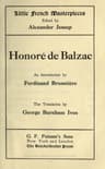 Honoré De Balzac