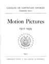 Motion Pictures, 1912-1939: Catalog of Copyright Entries